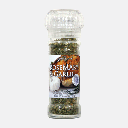 Glass Grinder Mill - Garlic & Sea Salt | Chattanooga Olive Oil Company